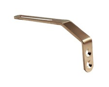 Pickguard Bracket Arch Top Angled Gold Large 086007GD