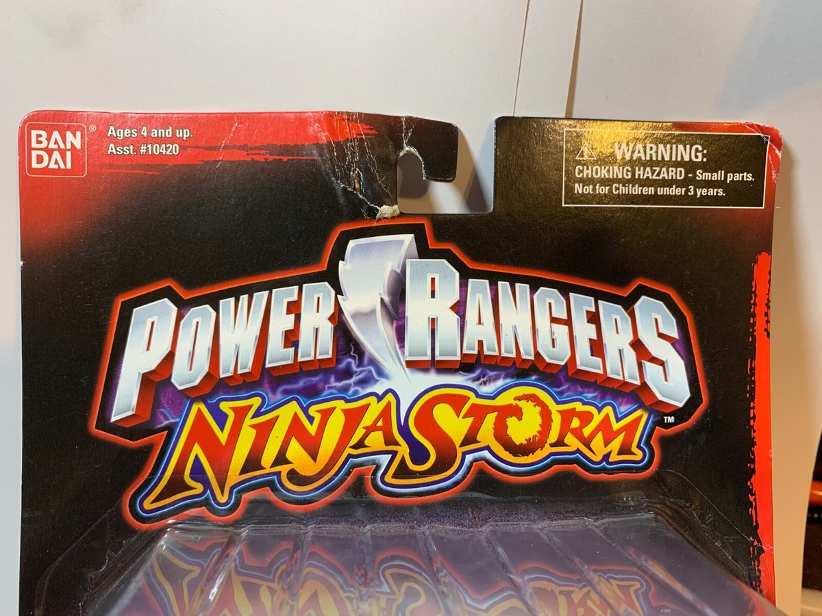 [ケンジマン] プレート Power Rangers Ninja Storm Triple Zord Morphin Crimson