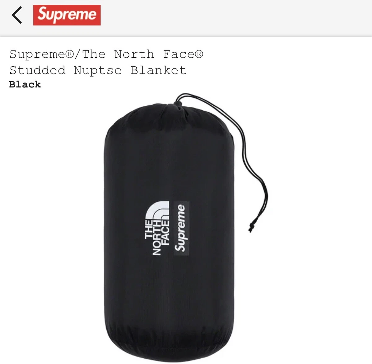 North face nuptse clearance blanket