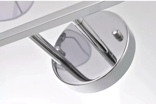 Living District LD7322W36CH Colson 4 Light 36 inch Chrome Bath Sconce Wall Light - Picture 4 of 5