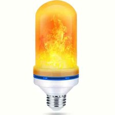 3W LED Flicker Flame Lamp ES E27 Bulbs Burning Fire Effect Simulated Light