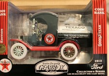 VINTAGE TEXACO TANKER 1912 FORD COIN BANK GEARBOX
