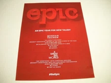 MEGHAN TRAINOR and A GREAT BIG WORLD are EPIC original 2015 Promo Poster Ad