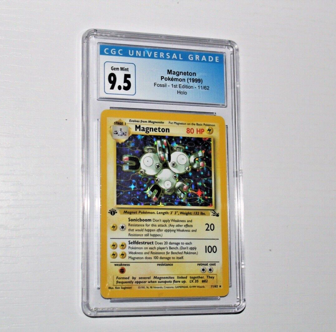 ポケモン - Magnetonレアコイル  1ED 1st Edition 9/102 英語版 Magneton [1st Edition] #26 Prices | Pokemon Fossil | Pokemon