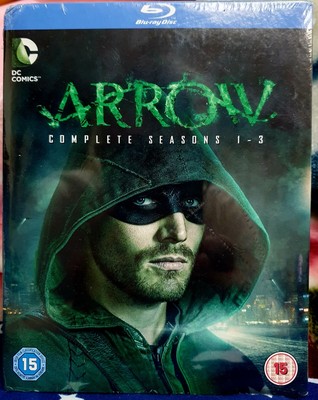 ARROW COMPLETE SEASONS 1 - 3 BLU RAY UK  12-BLU RAY BOX SET SEALED