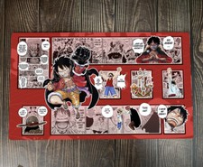 O-P OPCG TCG CCG Table Mouse Pad Luffy Playmat Trading Card Game Mat Free Bag