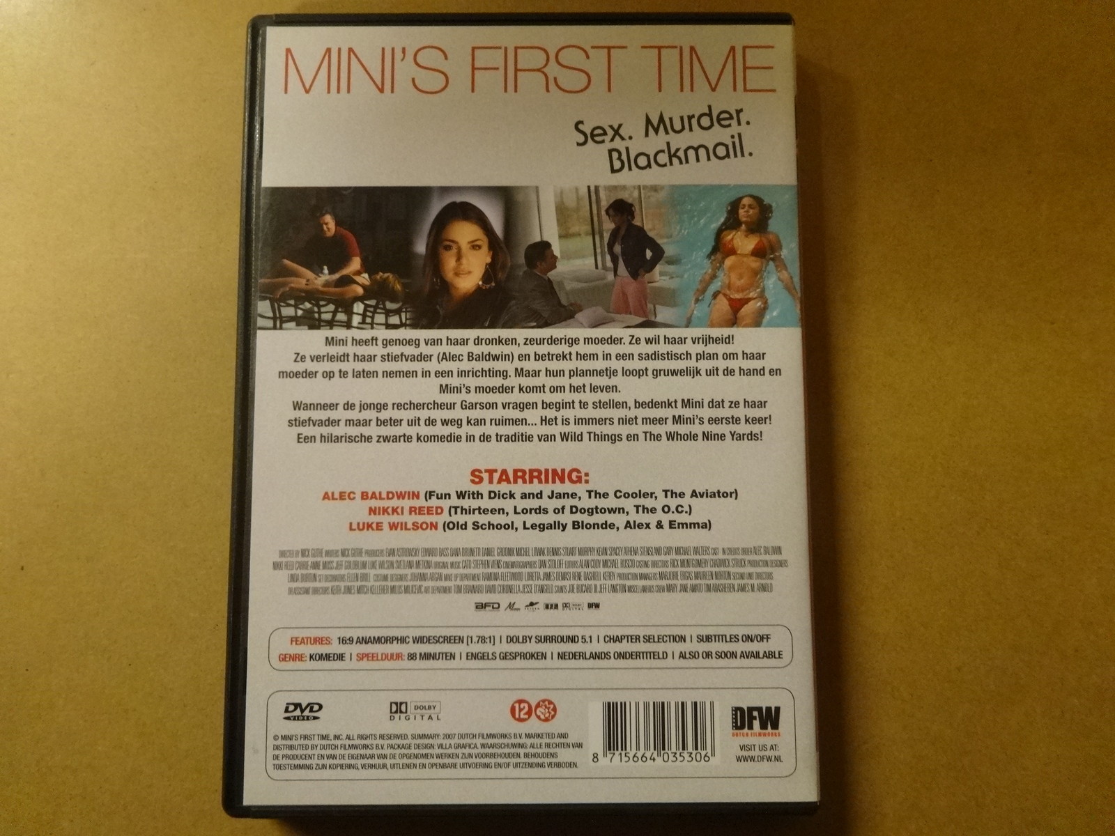 DVD / MINI'S FIRST TIME ( ALEC BALDWIN, NIKKI REED,