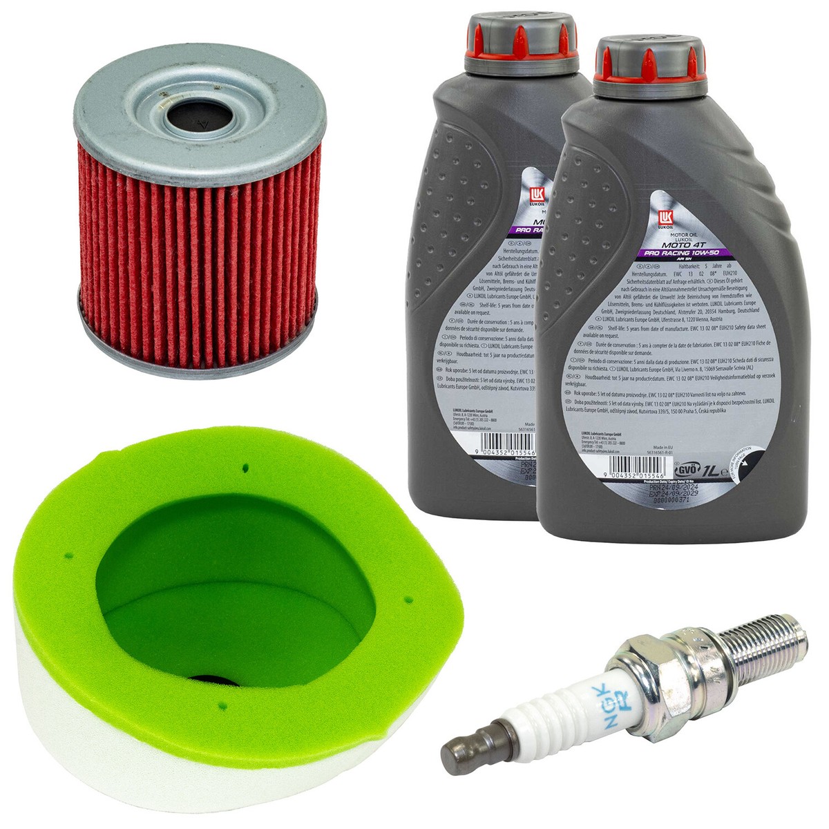 ⭐︎ Wartung 2L Öl Set Luftfilter Ölfilter Zündkerze für Husqvarna SM
