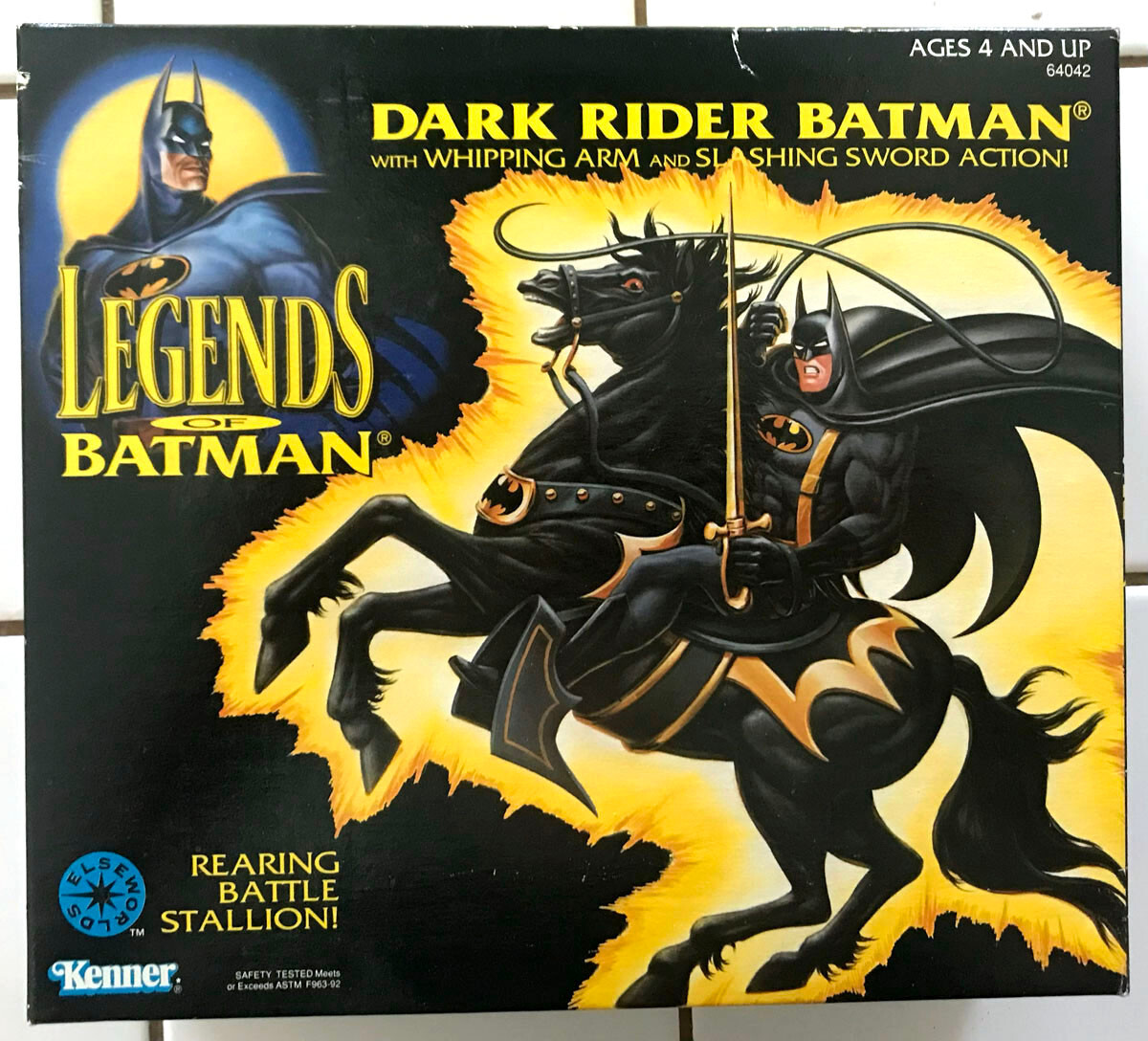 1994 Kenner Legends of Batman Dark Rider Batman & Battle Stallion | eBay