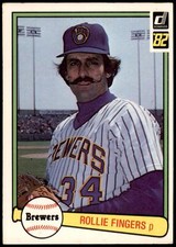 Rollie Fingers #28 1982 Donruss