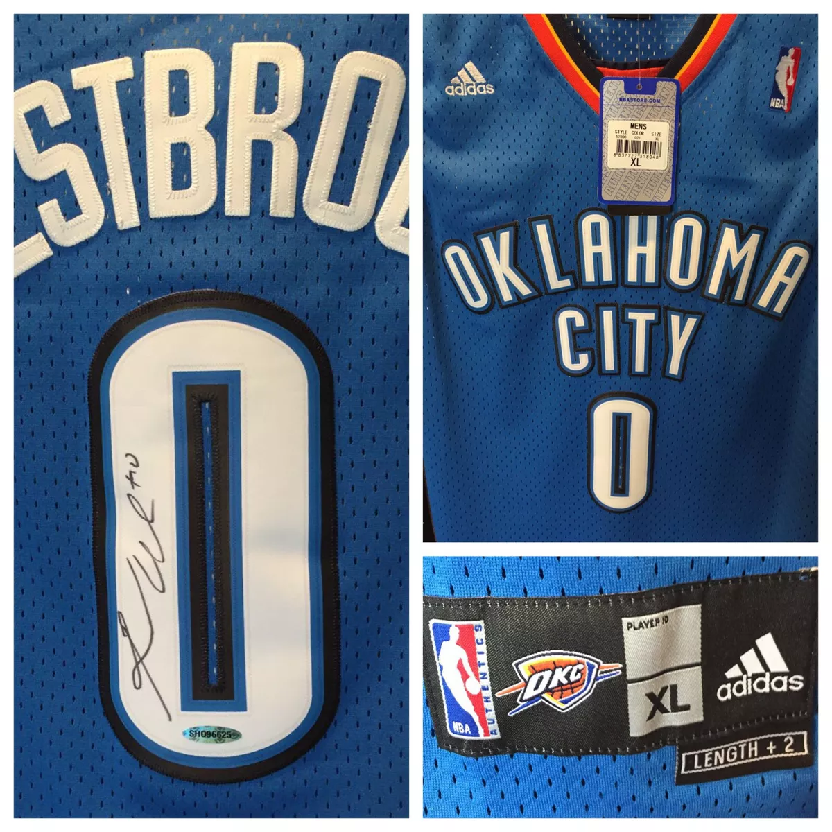 Russell Westbrook Oklahoma Thunder Personally Signed Jersey – Sports Online