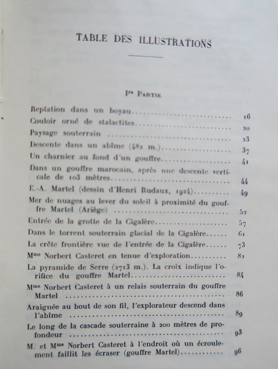 L'appel Des Gouffres - Norbert Casteret - Livre D'occasion état Correct