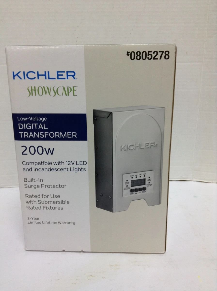 NEW Kichler Showscape Low Voltage Digital Transformer 200W