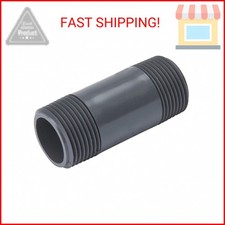 B K 1 In. MIP x 2 In. Schedule 80 PVC Nipple - 1 Each