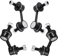 Front and Rear Sway Bar Links Compatible With 2006-2011 Acura CSX, Honda Civi...