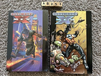 Ultimate X-Men Volumes 1-2 Hardcover Books Marvel Lot of 2 Vol 1 Sealed