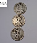 1923-S+1928-S+1929-S Walking Liberty Half Dollar Set/Lot ~ Very Good VG ~ ZHL30
