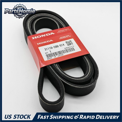 #ad #ad OEM Serpentine Drive Belt 31110 59B 014 for 2016 2025 Honda Civic CR V 1.5L L4 $40.88