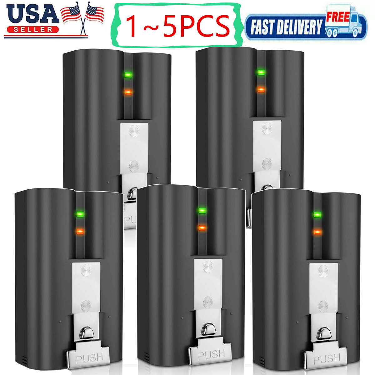 USB Rechargeable Battery Pack for Ring Video Doorbell 3+