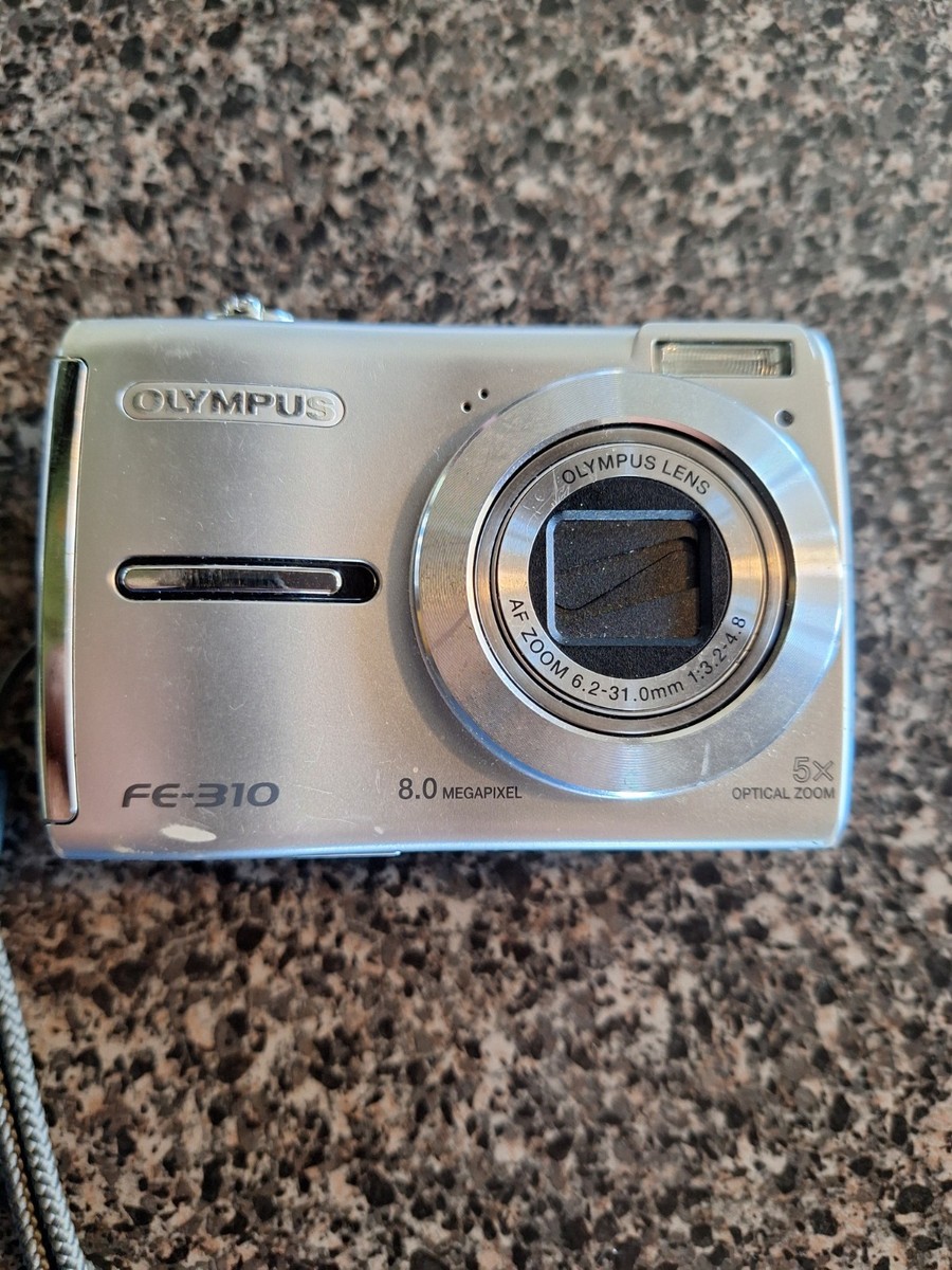 Olympus FE-310 Digital Camera 8.0MP 5x Optical Zoom Silver