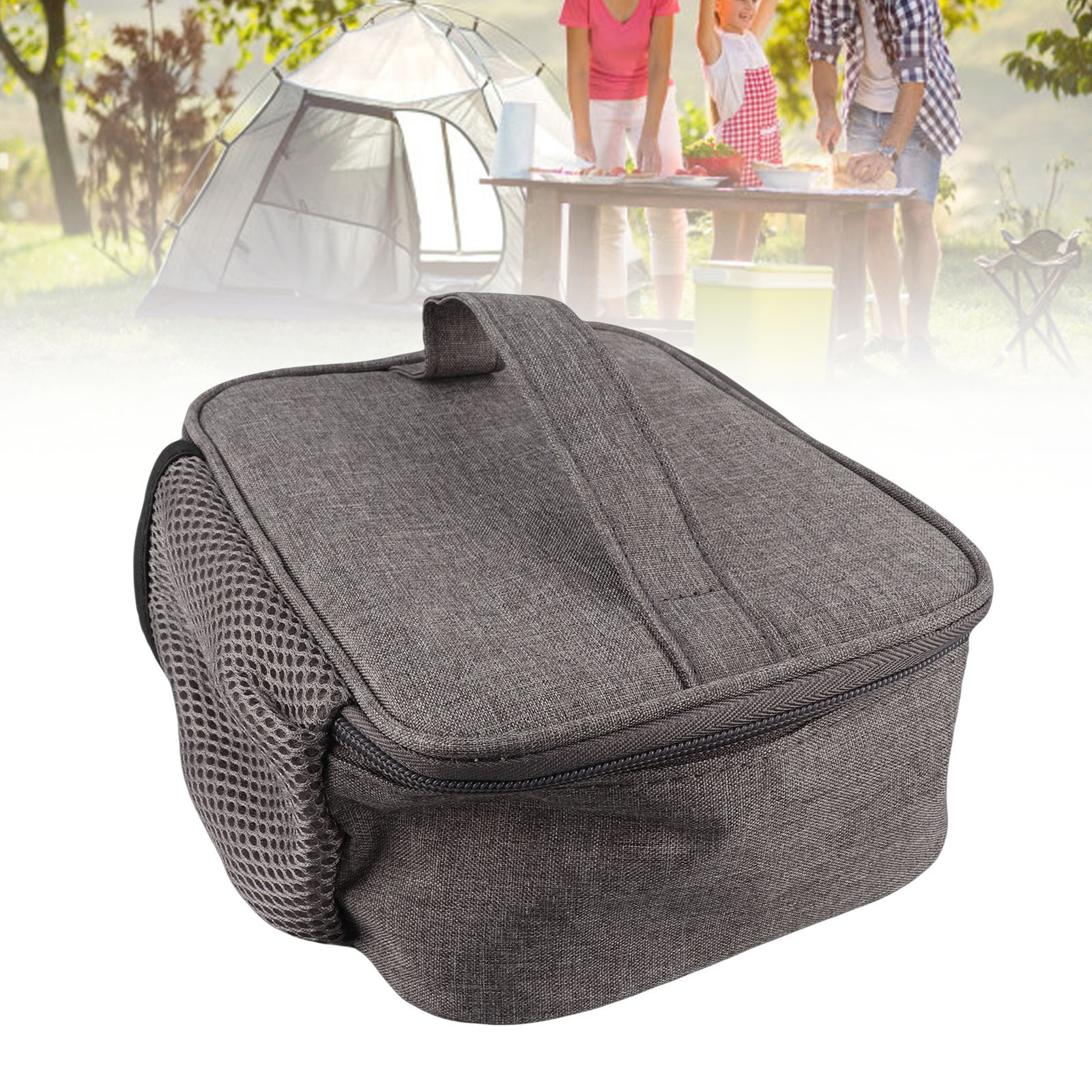 °Heated Lunch Box USB Powered Water Proof Oxford Cloth Portable Food Warmer For