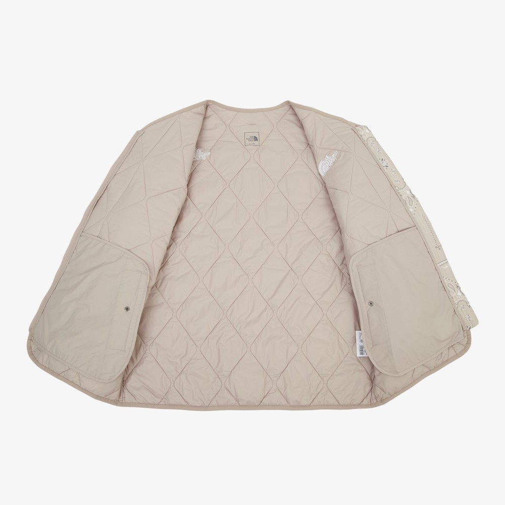 The North Face Korea M'S COVE V PAISLEY CARDIGAN P NJ3NR59 BEIGE