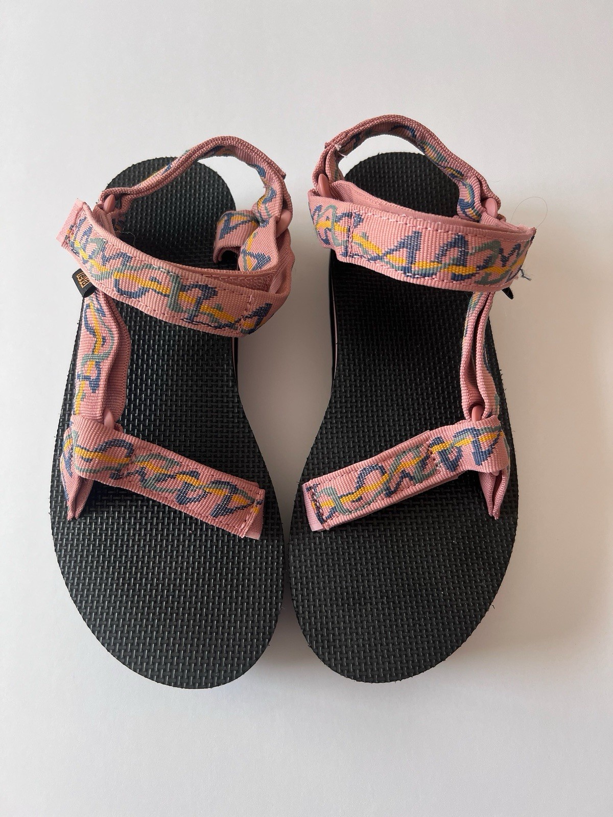 Teva Womens Flatform Universal Sandals Size 8 Ziggy Rose Pink Platform 1008844