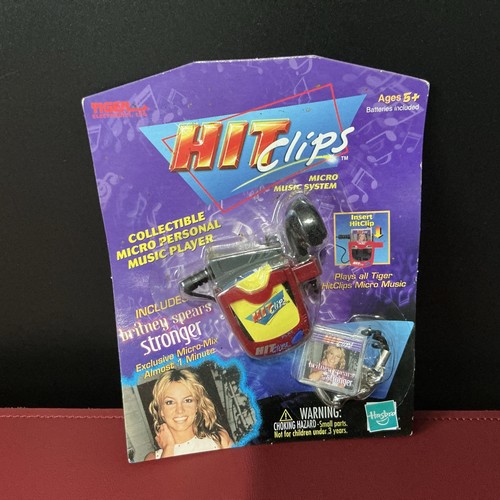 2002 TIGER HIT CLIPS MICRO MUSIC CLIP - S CLUB 7 NATURAL MOSC MOC BRAND NEW