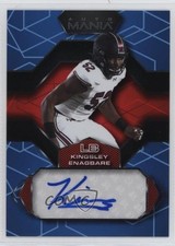 2022 Wild Card Mania Retail Hex Blue Mirror Kingsley Enagbare #AM-H11 Auto 0j8f