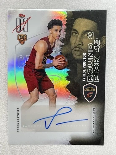 2025 Topps Signature Tyrese Proctor Base (RAW)