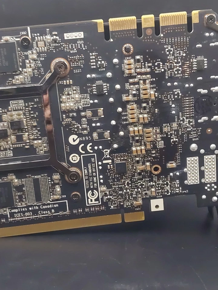 Zotac Nvidia Geforce GTX 760 Graphics Card 2GB 256BIT DDR5 *Untested Fr Parts* - Image 4 of 4