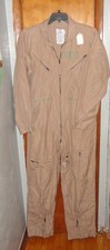 Coveralls Flyers CWU-27/P Desert Tan Flight Suit Fire Resistant 44 Long NOS