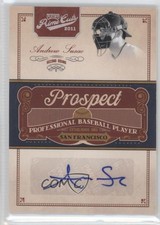 2011 Playoff Prime Cuts Century Silver 89/99 Andrew Susac #AS Auto 1g8
