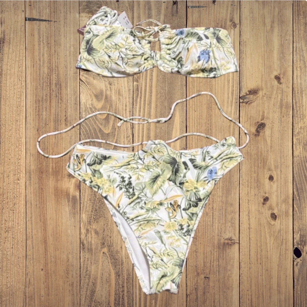 Abercrombie & Fitch Floral Regular Size XS Swimwear for Women for