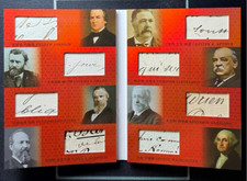 Andrew Johnson Ulysses S Grant 2025 Eternal 12/25 Eight Patch Red Booklet