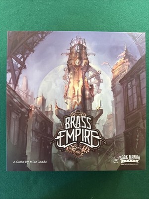 Brass Empire Deckbuilding Game + Brass Empire New Canton Campaign Expansion 