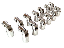 Snap On Tools USA FSU22 3/8” Drive 11/16” 6 Point SAE DEEP Swivel Chrome Socket