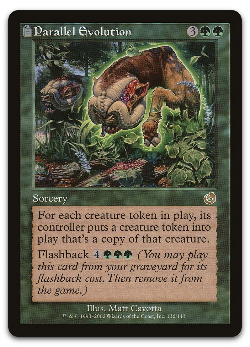 Parallel Evolution #136 (NM) Torment TOR Magic MTG