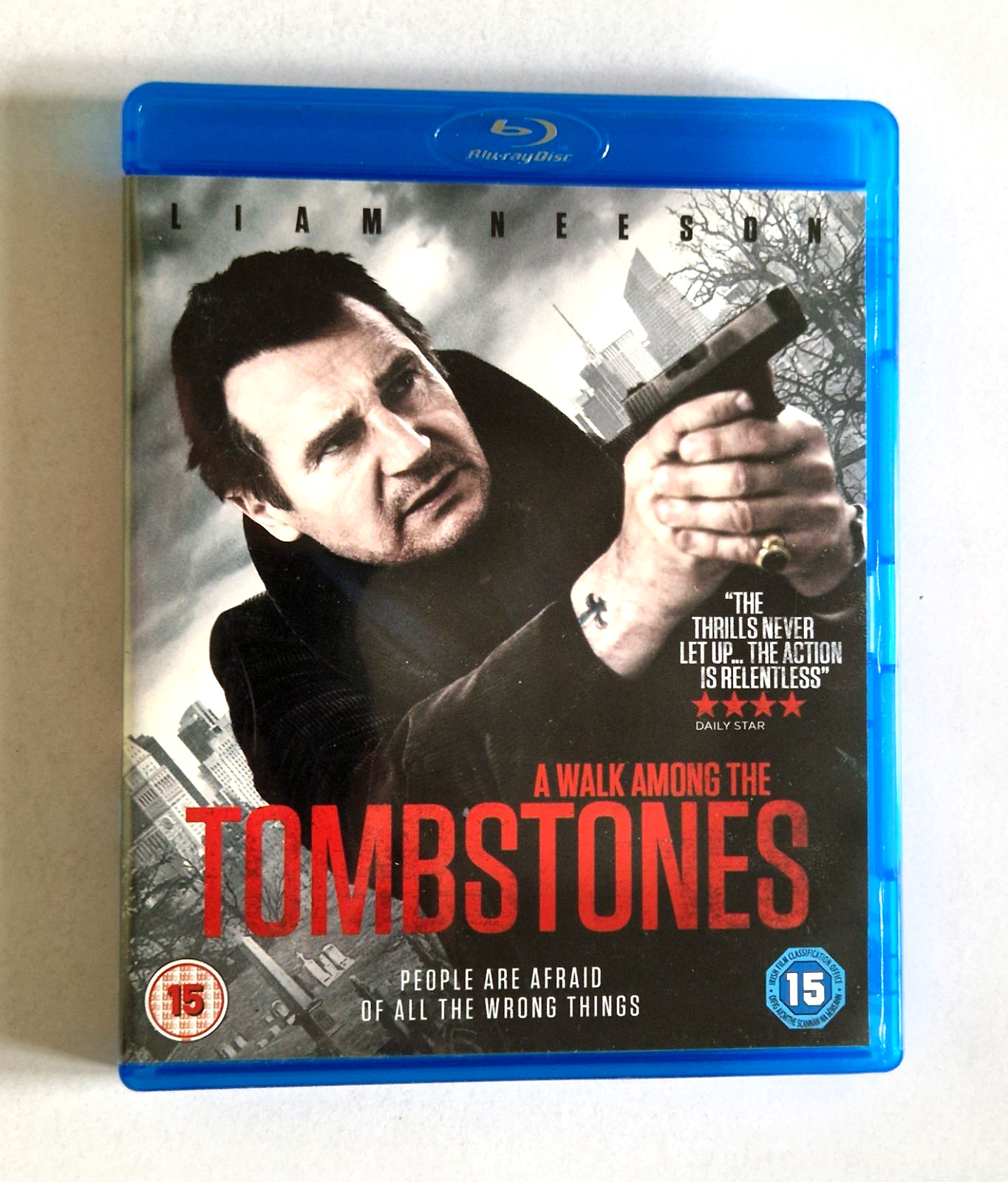 A Walk Among the Tombstones BLU RAY Starring Liam Neeson