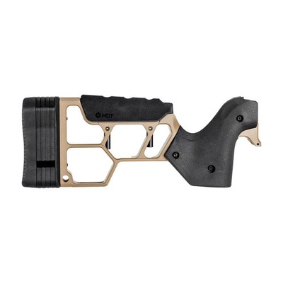 MDT LSS Gen3 FDE Traditional Rifle Buttstock, Skeleton Design (114453-FDE)