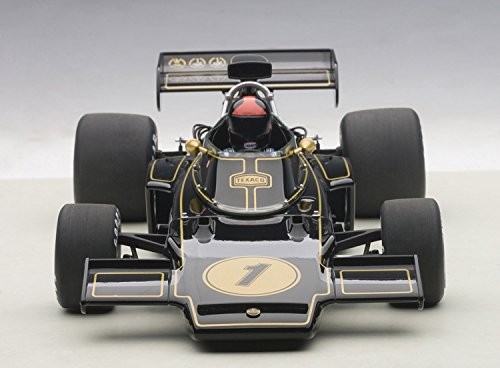AUTOart 1/18 Lotus 72E 1973 1 Model Car w/Emerson Fittipaldi Figure Race Car - Picture 3 of 10
