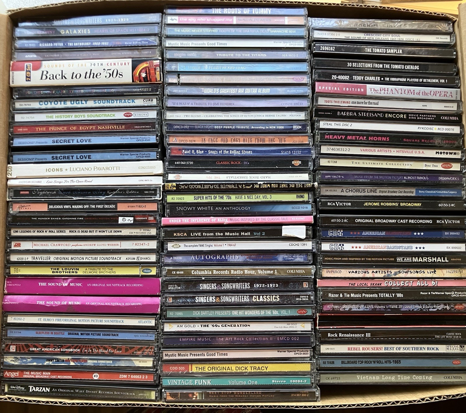 85 CD Lot Movie Soundtracks Rock Music Tributes Bands Hendrix Compilation