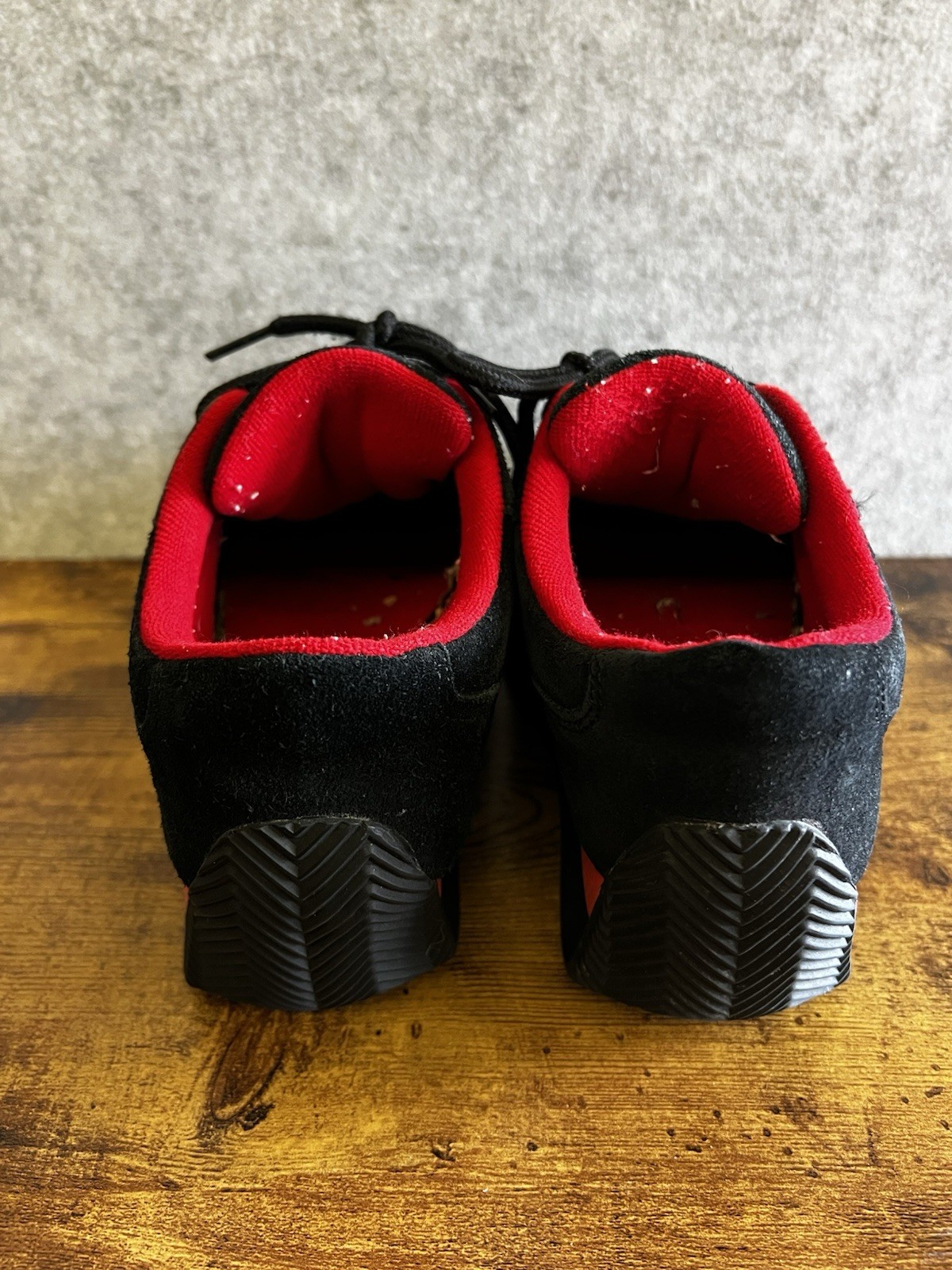 Volatile Arson Flame Platform Sneakers Black Red … - image 11