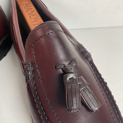 Vintage Hanover Handsewn Moccasin Loafers | Genuine Shell Cordovan | Men’s 10 D Vintage Hanover Handsewn Moccasin Loafers | Genuine Shell  main image 2