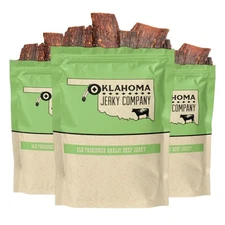 Old Fashioned Garlic Beef Jerky - No Frills Tough and Old Style Dry Beef Jerk...
