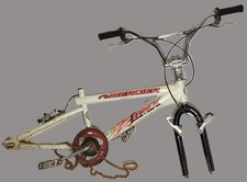 Cadre guidon pédalier BMX MERCIER CYCLES - vendu pour pièces