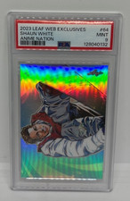 Shaun White 2023 Leaf Anime Nation #ANB-64 SNOWBOARDING PSA 9 MINT 32/65 Slabbed