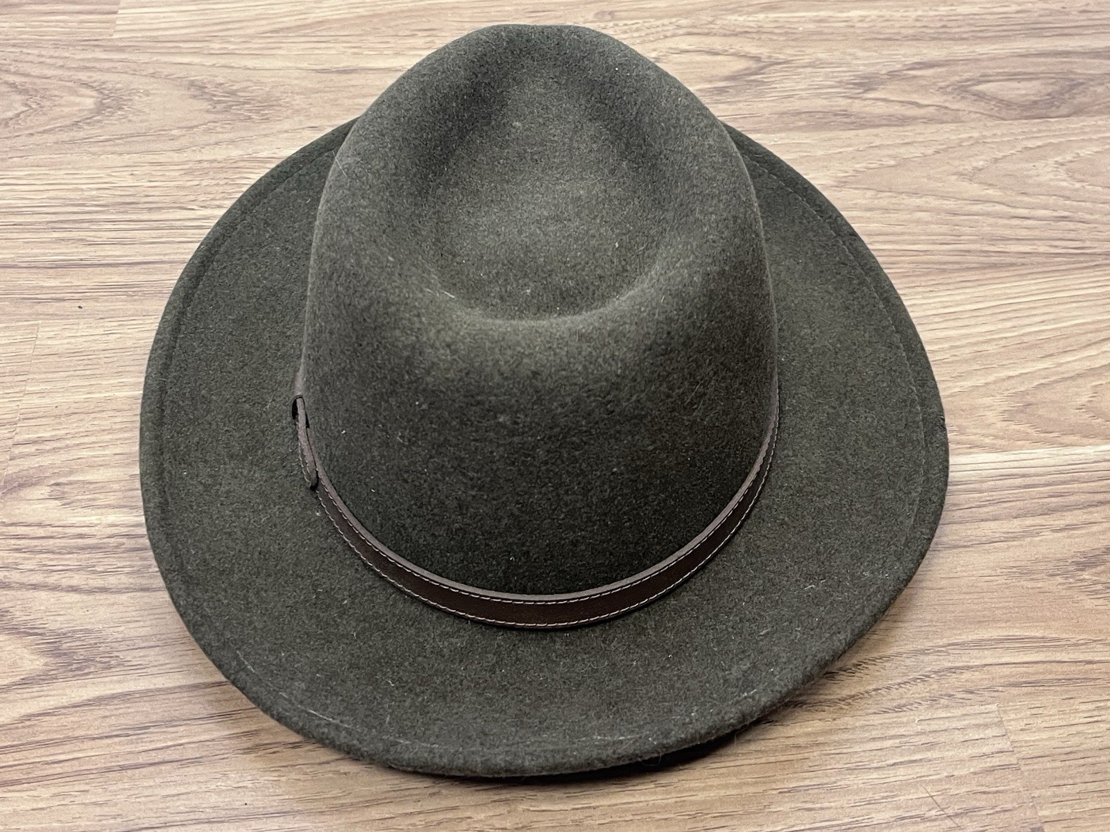 Pendleton Wool Fedora Brown AB202-71036 Size Larg… - image 1