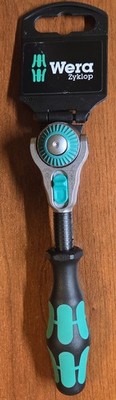 WERA 8000 A Zyklop SB Speed Ratchet  (05073260001), 1/4'' drive x 152 mm, Carded
