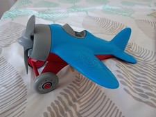 Green Toys airplane BLUE medium Sized Recycled Plastic Made In USA